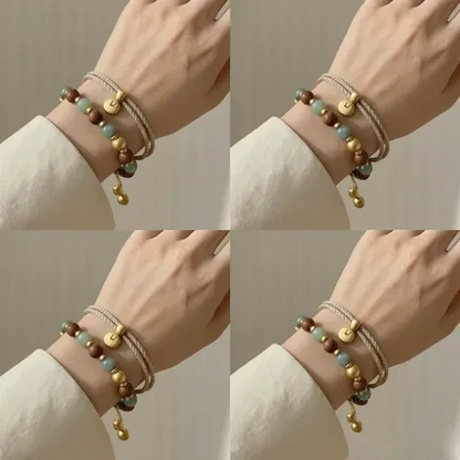 Boho Layered Beaded Bracelet