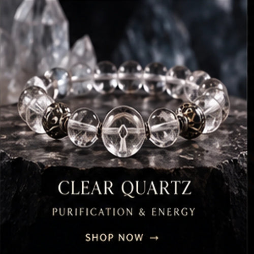 BAOGELAILI® Clear Quartz Meridian Light Bracelet