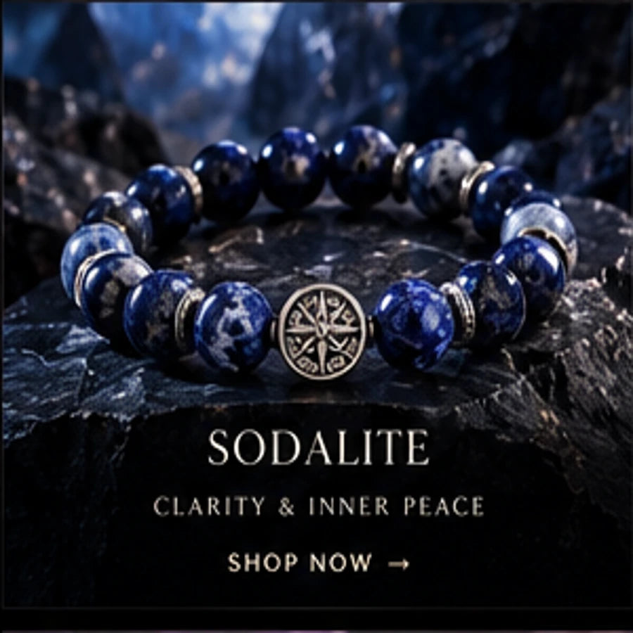 BAOGELAILI® Sodalite Night Compass Bracelet